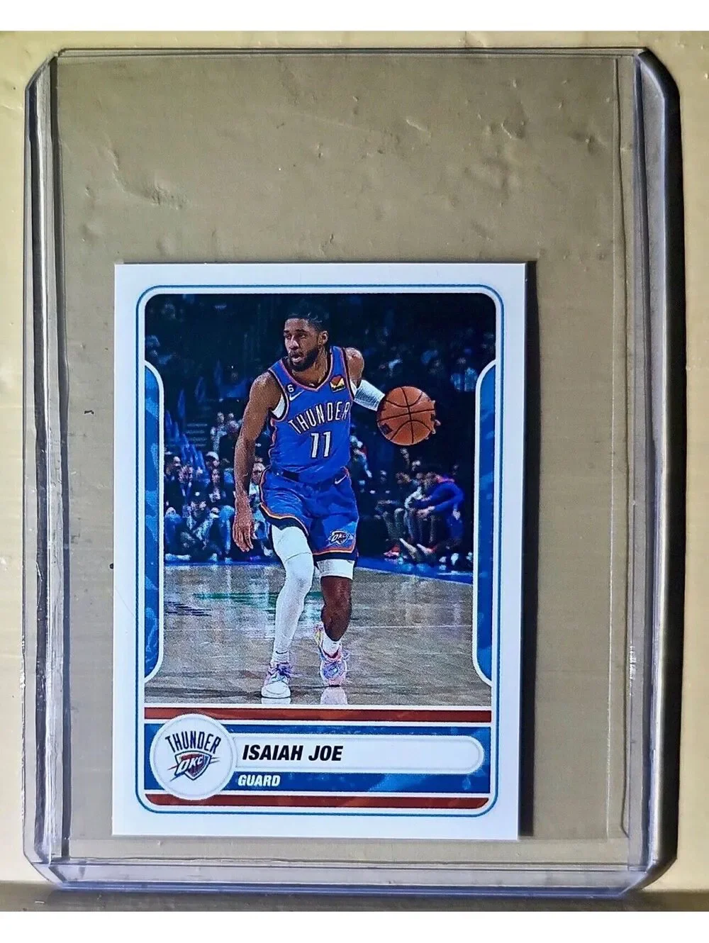 2023-24 Isaiah Joe Panini NBA Basketball #421 Sticker Oklahoma City Thunder